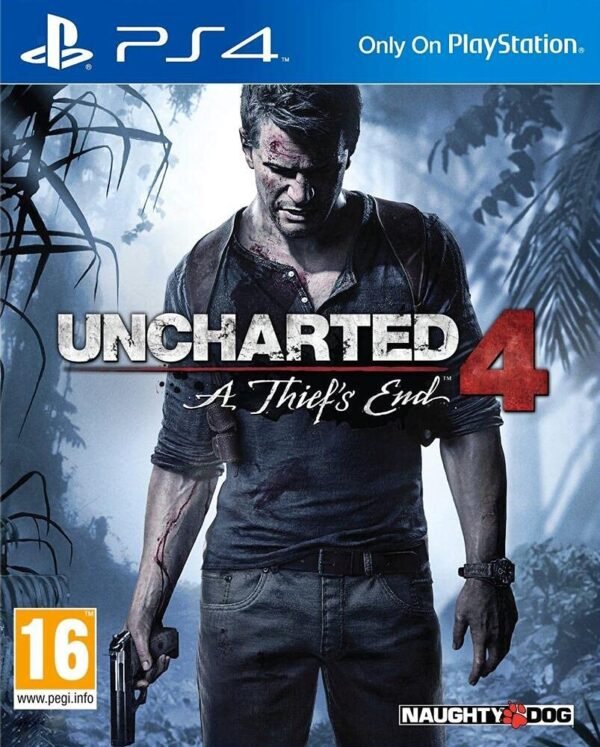 Uncharted 4 A Thiefs End PS4 (Preowned) / used