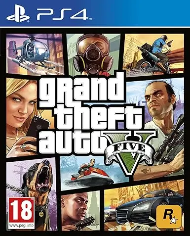 Grand Theft Auto V GTA 5 PS4 PS5 Preowned/Used Game