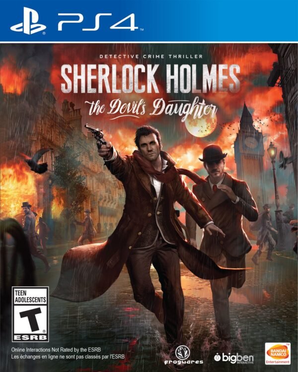 Sherlock Holmes The Devils Daughter PS4 (Pre-owned) / Used