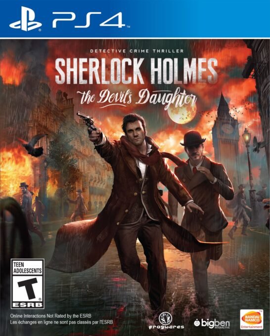 Sherlock Holmes The Devils Daughter PS4 (Pre-owned) / Used