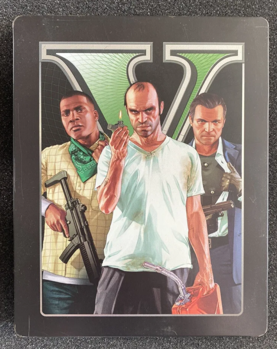 GTA 5 Ps3 (Pre-owned) / Used - Steel Book Edition
