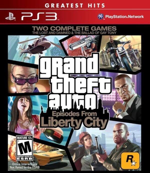 GTA 4 & Episodes From Liberty City PS3 Preowned / used