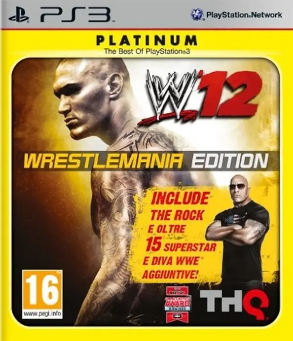 WWE 12 Wrestlemania Edition PS3 (Pre-owned) / Used