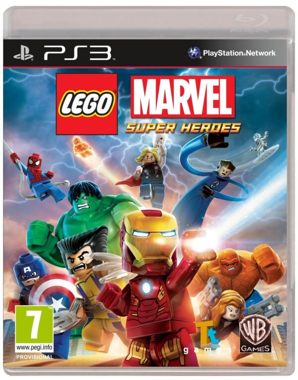 Lego Marvel Super Heroes PS3 Preowned / Used Game
