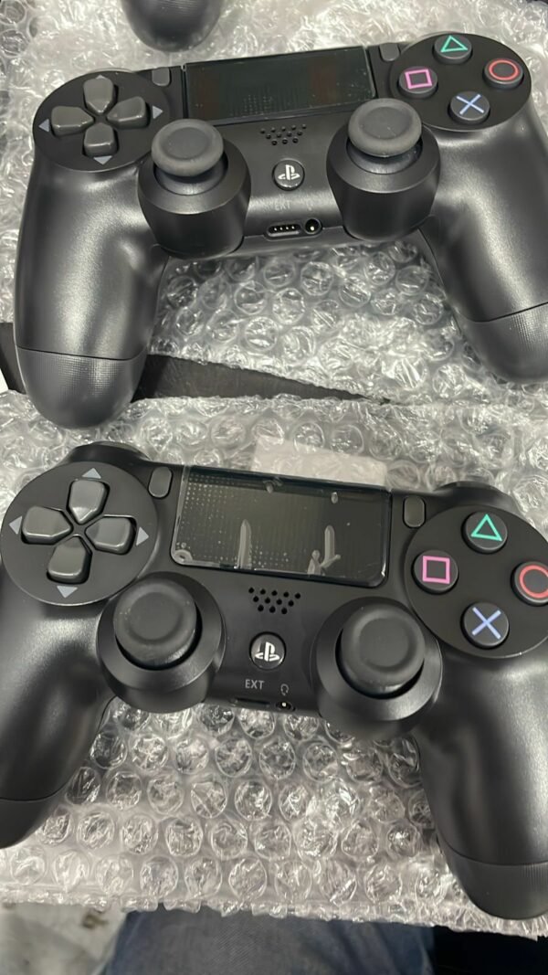 Wireless Controller compatible with PS4 Fat/PS4 Slim/PS4 Pro,PC (Black) Joystick
