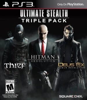 Ultimate Stealth Triple Pack (Thief, Hitman Absolution & Deus Ex Human Revolution) PS3 (Pre-owned)