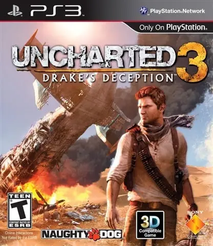 Uncharted 3 Drakes Deception PS3 Preowned/Used Game