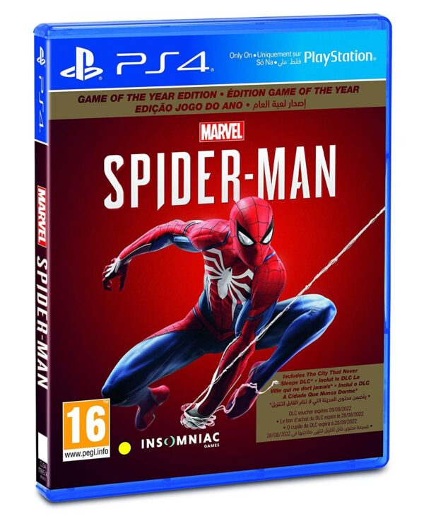Marvel's Spider Man - Game of the Year Edition PS4 (New)
