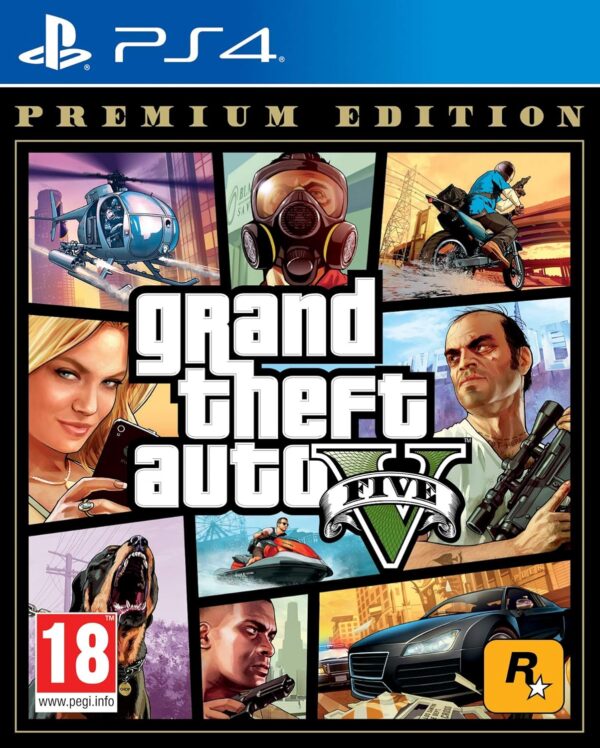 GTA 5 Grand Theft Auto V PS4 (New)