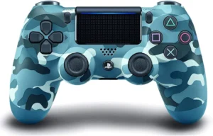 Original Sony DualShock 4 Controller for PS4 V2 Blue Camouflage (Used)