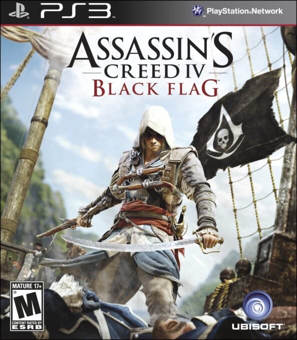 Assassins Creed IV 4 Black Flag PS3 Preowned