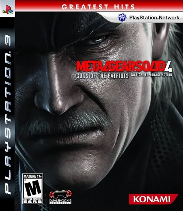Metal Gear Solid 4 Guns of Patriots PS3 Preowned / Used