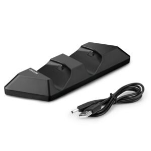 NiTHO Dual Charging Dock for PS4, PlayStation 4 Slim and PS4 Pro Controllers