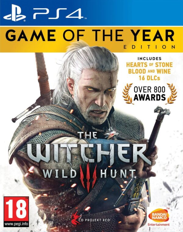 The Witcher 3: Wild Hunt - Game of the Year Edition PS4 (Pre-owned)