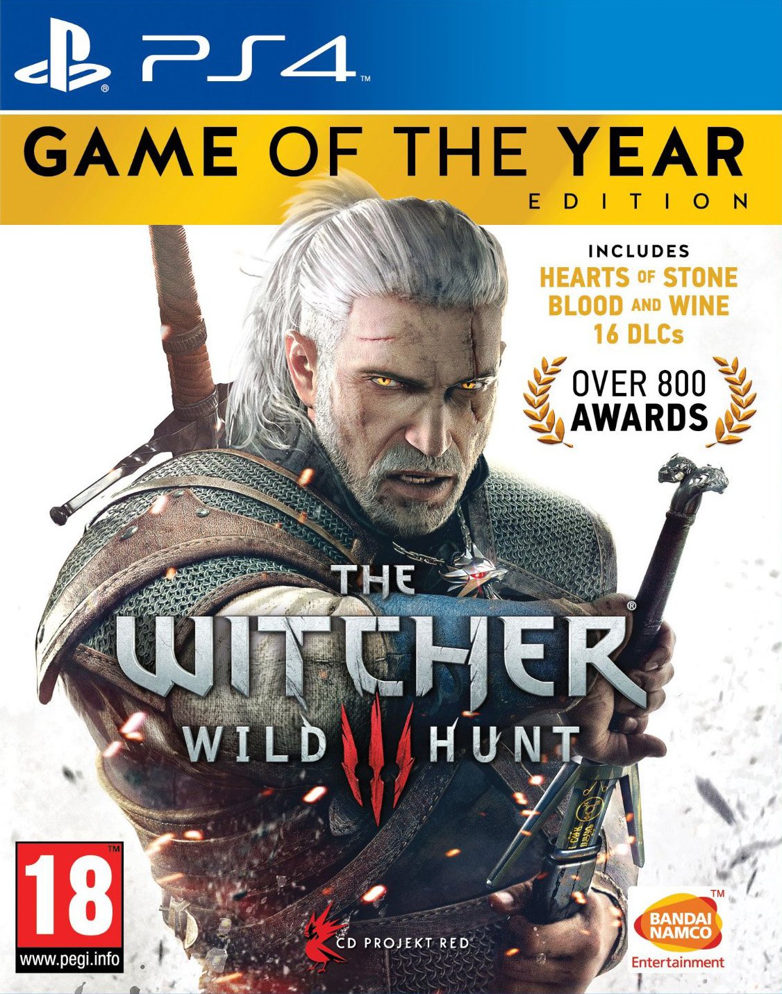 The Witcher 3: Wild Hunt - Game of the Year Edition PS4 (Pre-owned)