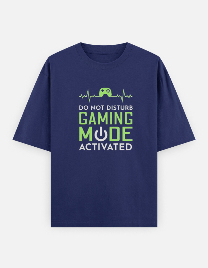 DND Gaming Mode Unisex Oversized Classic T-Shirt - Image 6