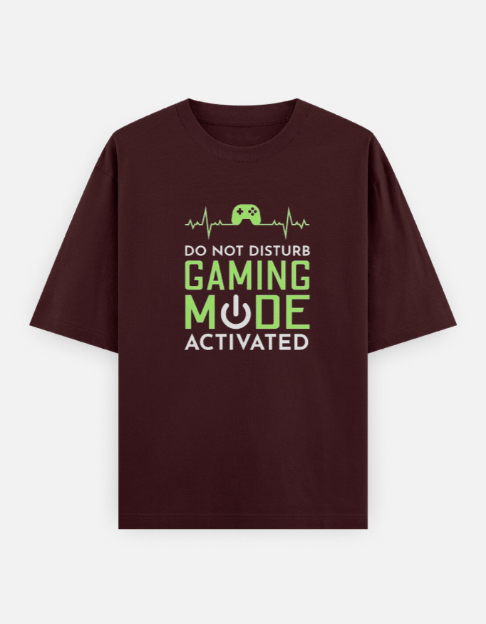 DND Gaming Mode Unisex Oversized Classic T-Shirt - Image 7