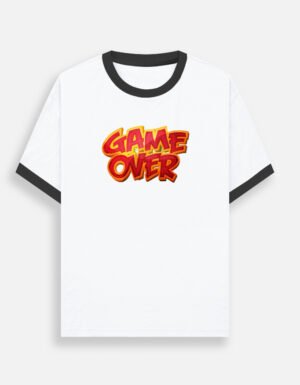 Game Over Unisex Ringer T-Shirt