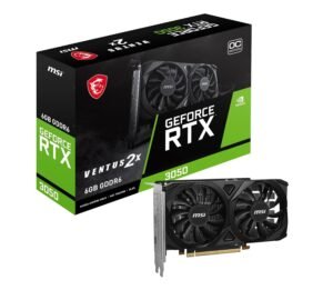 MSI GeForce RTX 3050 Ventus 6GB OC GDDR6 Graphic Card (NEW)