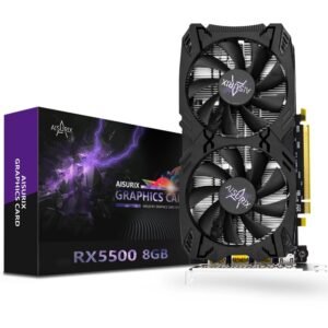 AISURIX RX 5500 8gb GDDR6 Graphics Card (NEW)