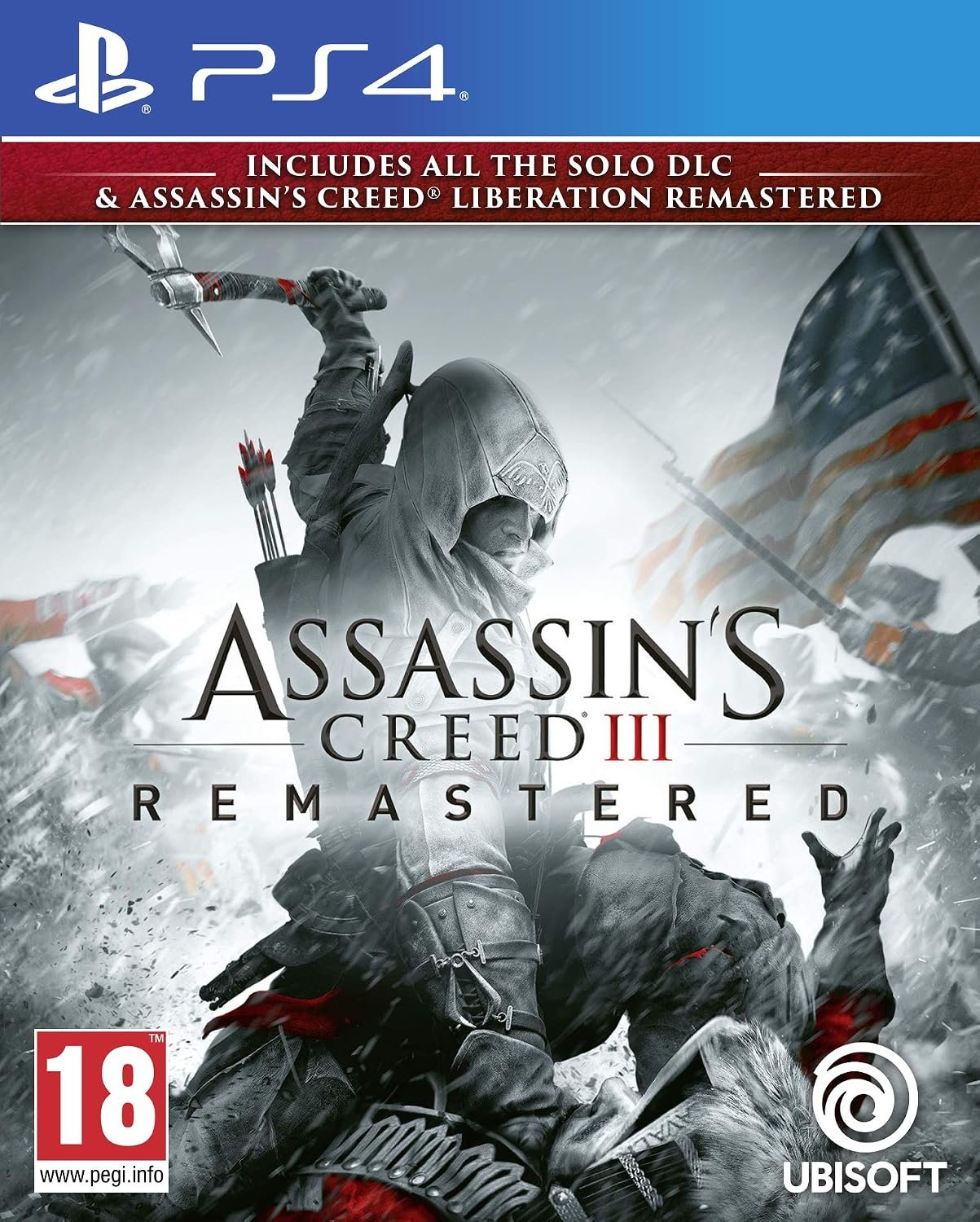 Assassins Creed III Remastered PS4 (NEW)