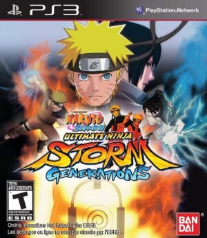 Naruto Shippuden: Ultimate Ninja Storm Generations PS3 Preowned (Without Cover)